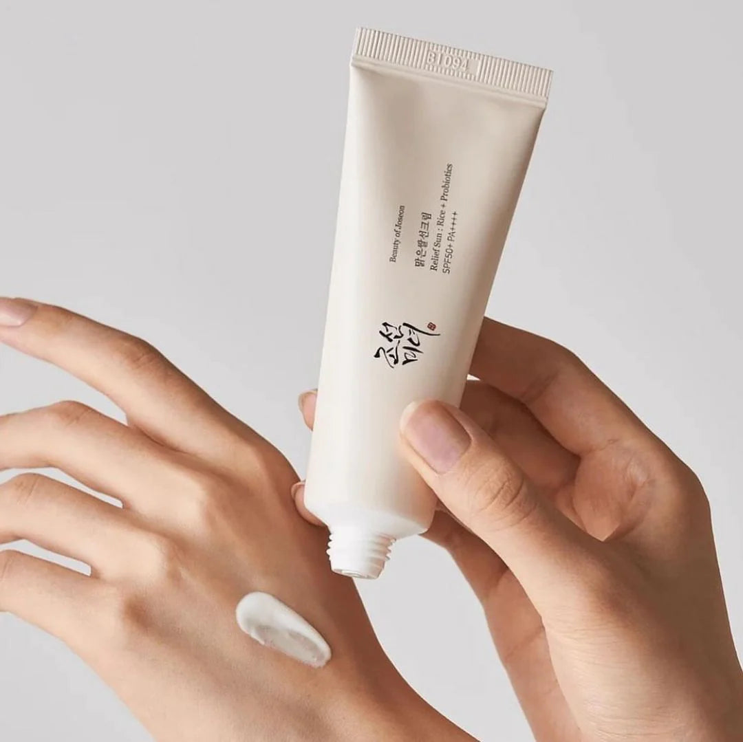 Beauty of joseon relief sun probiotics spf 50+ rice